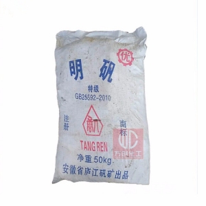 明礬，工業(yè)明礬，KAl(SO?)?·12H?O